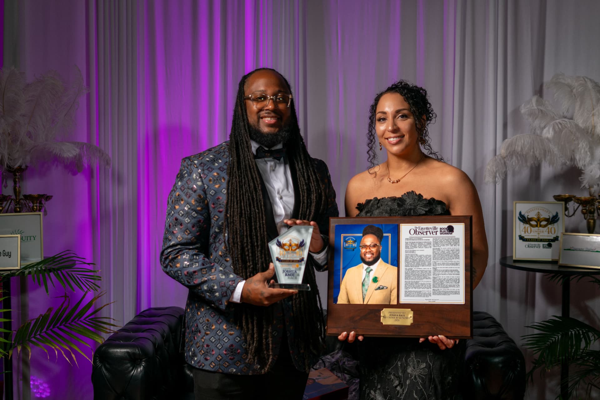 Guest portrait from the Fayetteville's 40 Under 40 Class of 2026 celebration, photo 50