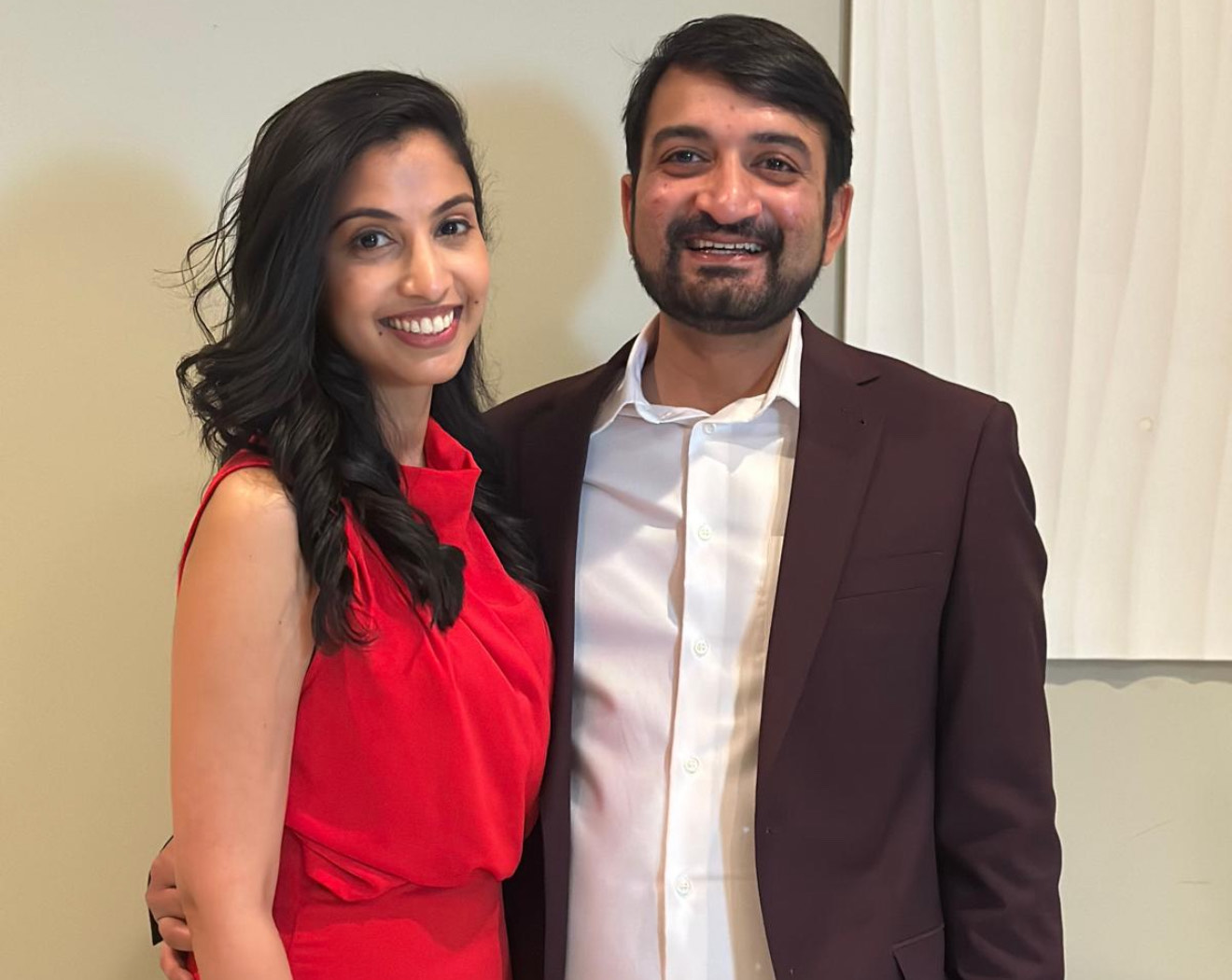 Commissioner Pavan Patel and Dr. Amruta Bahekar