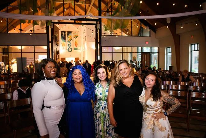 Honorees gathered in celebration